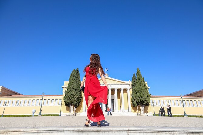 1 Hour Private Photo Session in Athens - Four Athens backdrops in one short walk