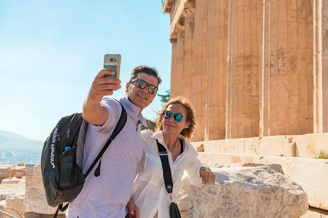 2-Day Combo Private Tour: Essential Athens & Temple of Poseidon plus Delphi - Day 1 begins with the Acropolis