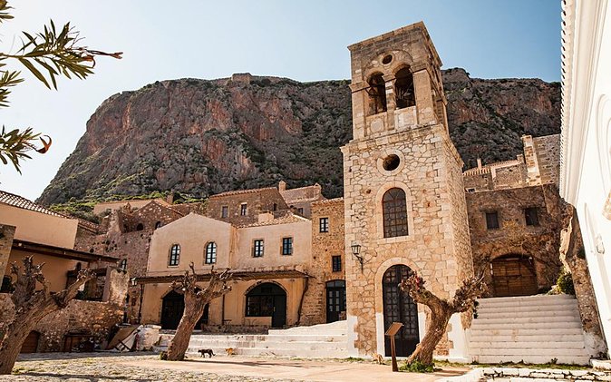 2 Day Private Tour of Sparta, Mystras & Monemvasia - Overnight - Arriving at Monemvasia after the ruins
