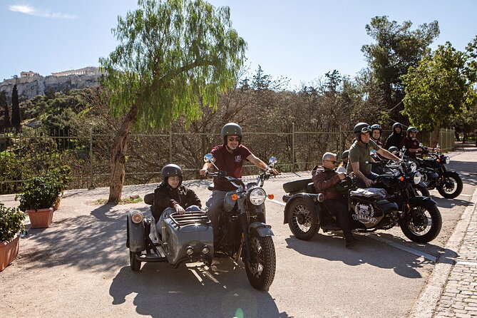2 Hour Private Sidecar Tour to Athens Riviera & Lake Vouliagmeni - Kavouri Beach and a surviving ancient road