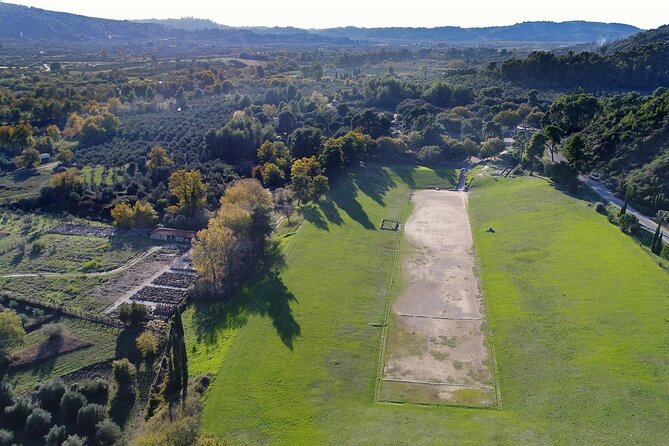 "A Day in Ancient Olympia:The Cradle of the Olympics Games" - Private transport makes the remote site manageable