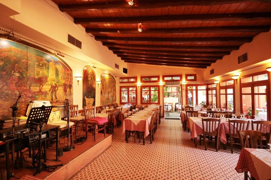 "A Night in Athens: Dinner and Music Under the Stars" - Dinner choices at the taverna