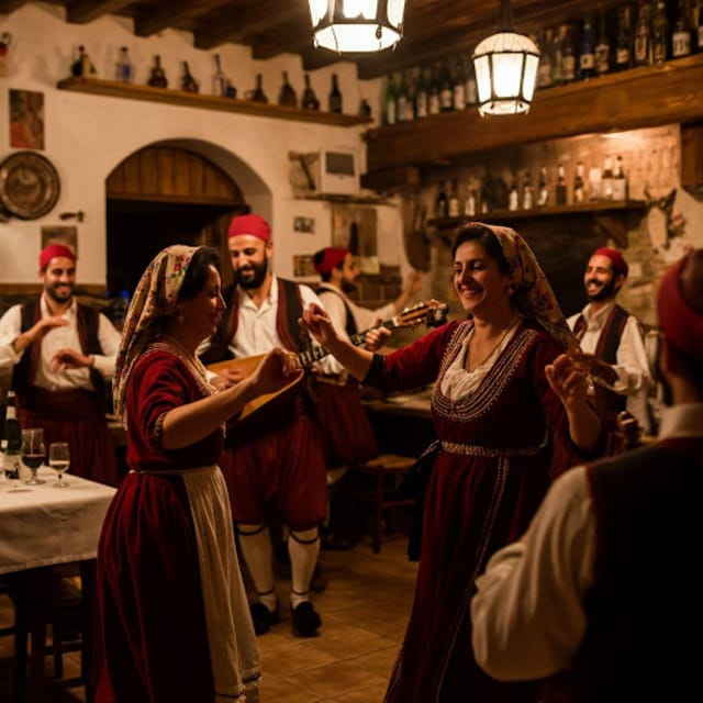 "A Night in Athens: Dinner and Music Under the Stars" - Practical timing from 19:30 to 23:00