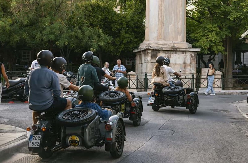 Acropolis of Athens: 60′ Tour in a Vintage Motorcycle - Monastiraki: Athens at street level