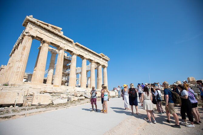 Acropolis & Parthenon Walking Tour with Optional Acropolis Museum - The uphill route to the Acropolis