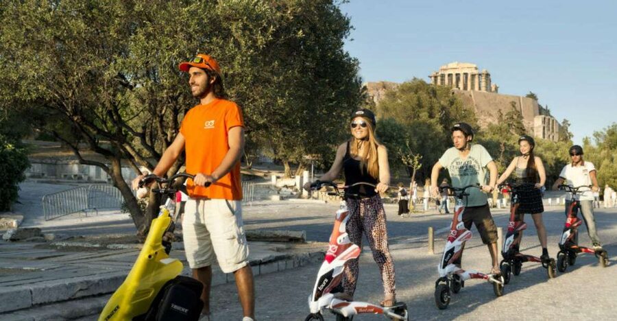 Acropolis Walking Tour & Athens Highlights by Electric Trike - Reaching the Propylaia and Temple of Athena Nike