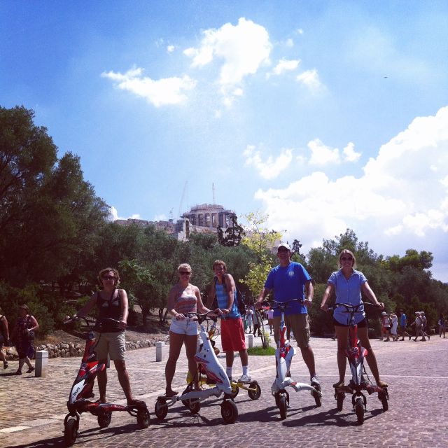 Acropolis Walking Tour & Athens Highlights by Electric Trike - The Parthenon and Athens from above