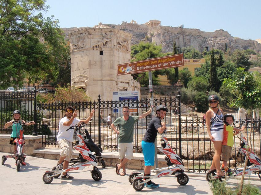 Acropolis Walking Tour & Athens Highlights by Electric Trike - Racing at the Kallimarmaro Stadium