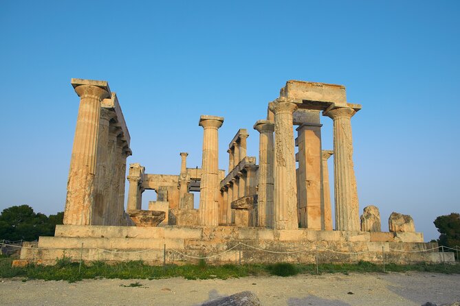 Aegina's island highlights - The Temple of Aphaia on its pine-covered hill