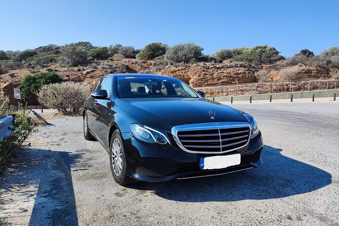 Airport Pickup Services - What the black Mercedes ride is like