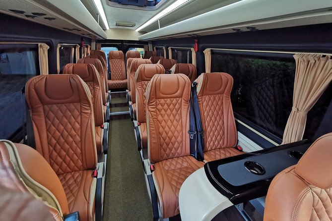 AIRPORT TRANSFER to/from hotel (up 14 in a luxurious Minibus ) - The 45-minute drive into Athens