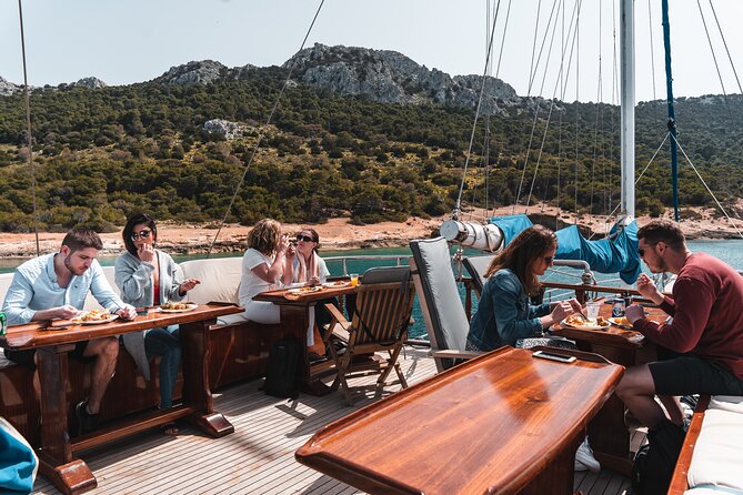 All Day Cruise -3 Islands to Agistri,Moni, Aegina with lunch and drinks included - Two hours back to Piraeus