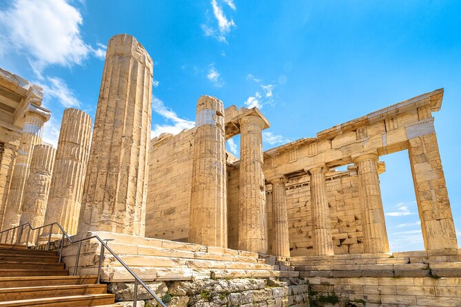 "All day tour of Athens-8h:Exploring its most popular landmarks" - The Acropolis, from Propylaea to the Parthenon