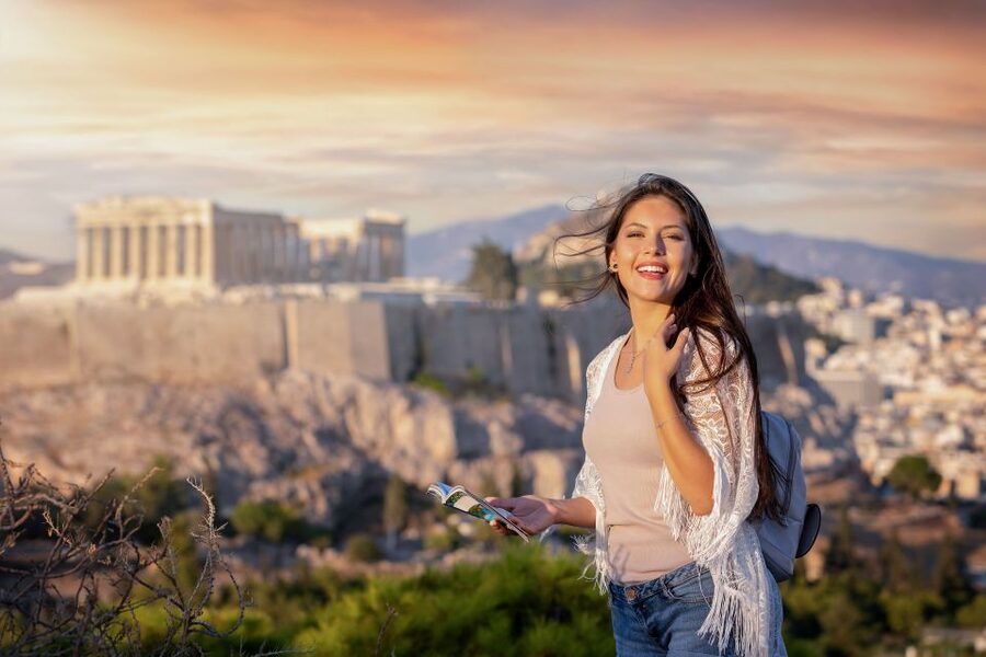 Amazing Athens: Capturing Memories amidst the Acropolis View - Aeropagus Hill and the Acropolis photo stop