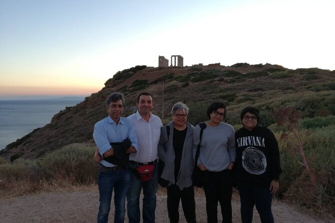 Amazing Sunset at Poseidon's Temple, Cape Sounio - What the Private Vehicle Adds