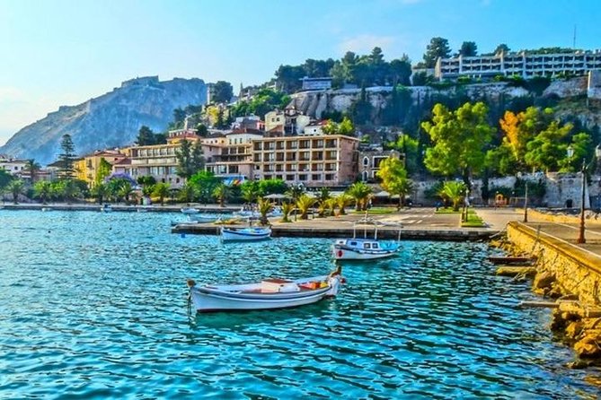 An exciting exploration of Peloponnese at ancient Corinth, Mycenae and Nafplio - The Corinth Canal in 15 minutes