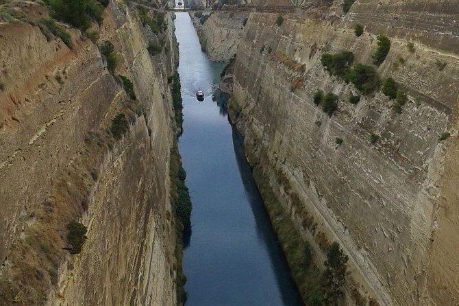 Anc. Corinth, Mycenae, Epidaurus & Nafplio Full Day Private Tour - Corinth Canal: a quick stop with a big view