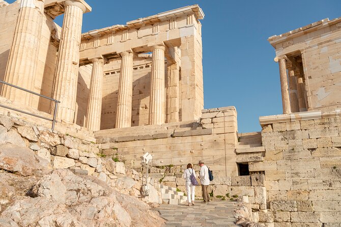 Ancient Agora and Acropolis Private Tour with Licensed Expert - Walking down to the Ancient Agora