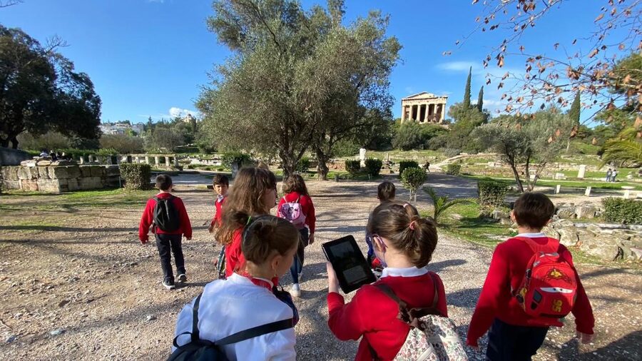 Ancient Agora: E-Ticket w/Treasure Hunt Tour on your phone - Starting the phone-based treasure hunt