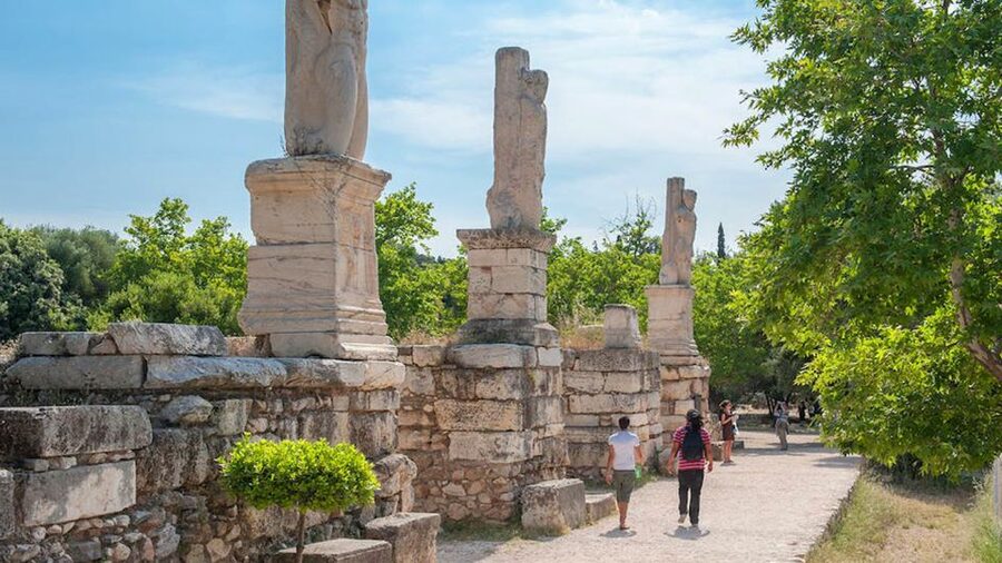 Ancient Agora: E-Ticket w/Treasure Hunt Tour on your phone - The Temple of Hephaestus and the first big sights