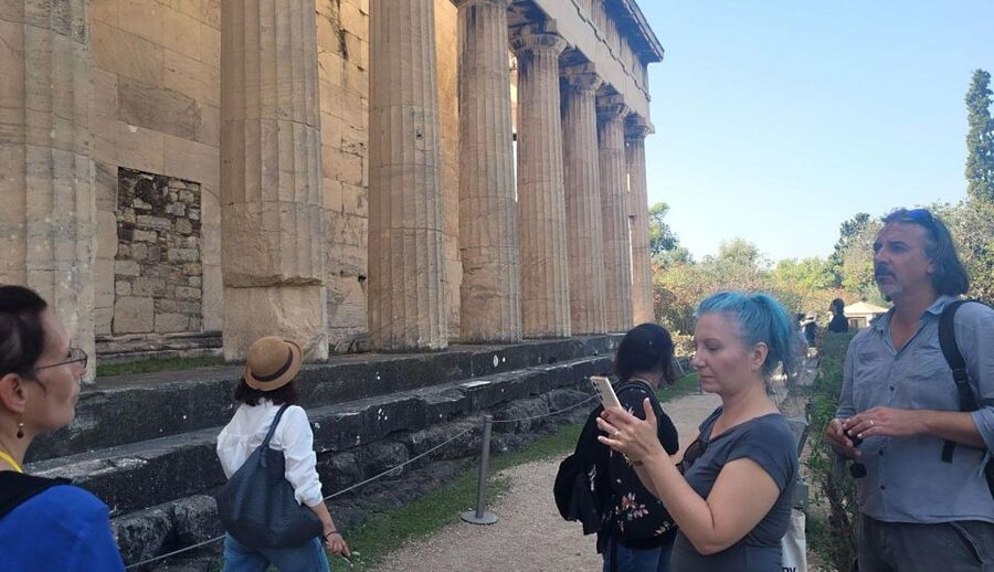 Ancient Agora: E-Ticket w/Treasure Hunt Tour on your phone - Arriving at the Ancient Agora ticket office