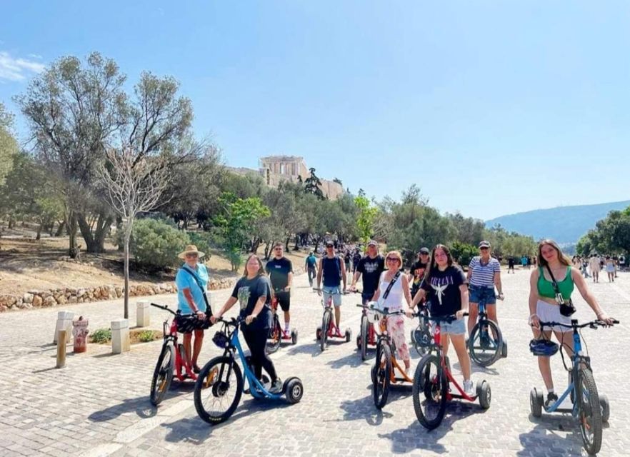 Ancient Athens Ayo's E-Bike Trike Tour - Pnyx Hill connects the ride to democracy