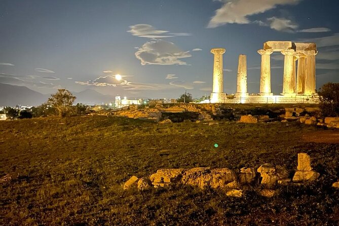 Ancient Athens Corinth Biblical Tour Following Paul 51.A.D - Acrocorinth, fortress walls and wide views