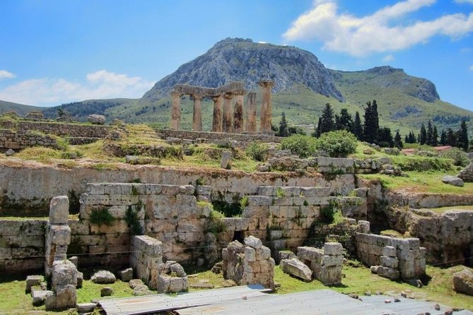 Ancient Corinth Full Day Private Tour Including Lunch - Mercedes transport and pickup choices