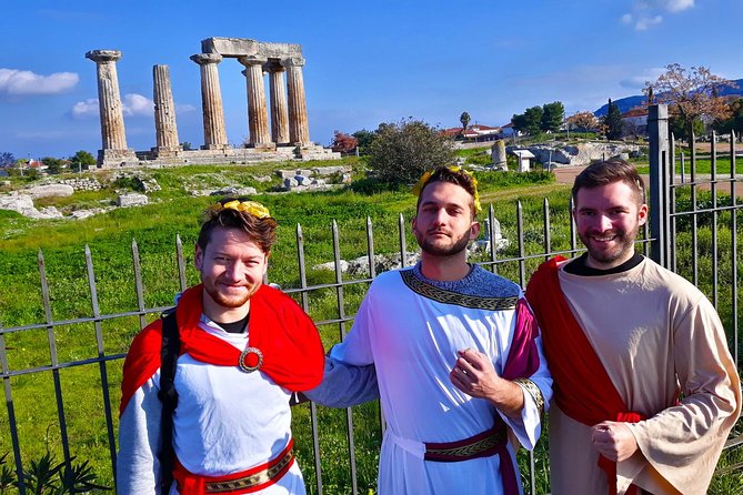 Ancient Corinth, Isthmus/ Kechries Private biblical tour from Athens or Nafplion - Loutraki for water, lunch, and olive oil