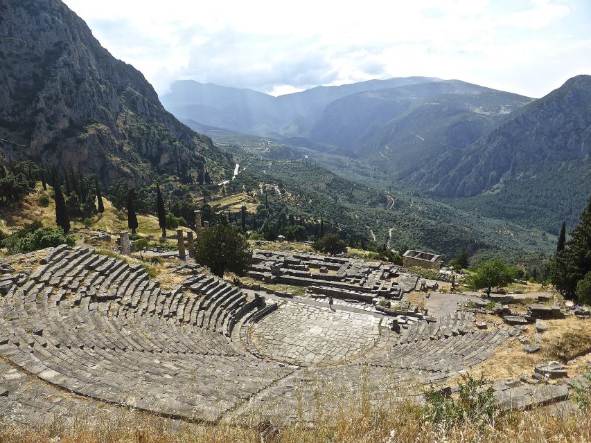 Ancient Delphi Full-Day Tour from Athens - Walking Through the Temple of Apollo