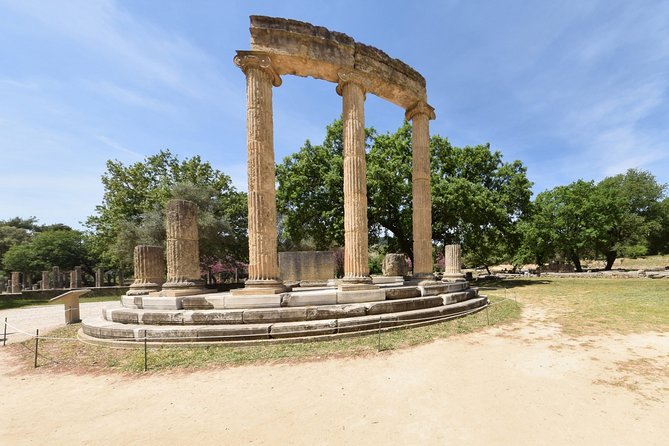Ancient Olympia & Ancient Corinth Private LuxuryTour from Athens - The stadium, Palaestra, and Pheidias’ Workshop