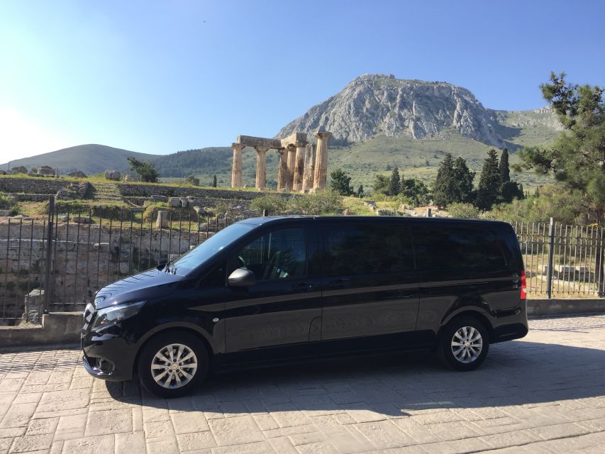 Argolis: Full-Day Private Peloponnese Tour from Athens - The road through vineyards and olive trees