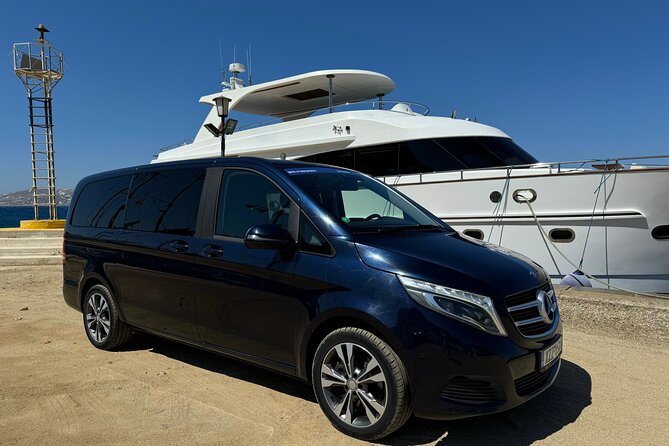 Arrival/Departure & Point to Point Transfer Services in Mykonos - Communication makes or breaks the pickup