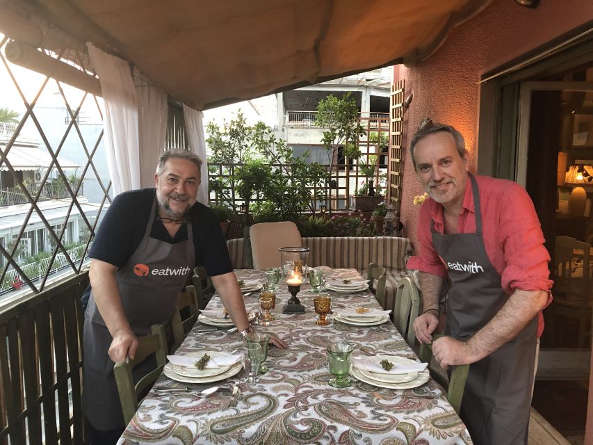 Athens: 7-Course Dinner and Wine Pairing with Acropolis View - The hosts are central to the experience