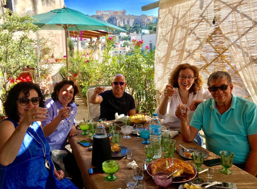 Athens: 7-Course Dinner and Wine Pairing with Acropolis View - Finding the fifth floor in Monastiraki