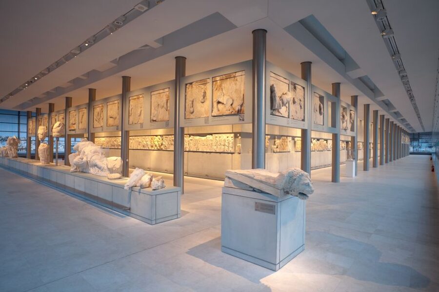 Athens: Acropolis & Acropolis Museum Guided Tour w/ Tickets - The panoramic coach ride through central Athens