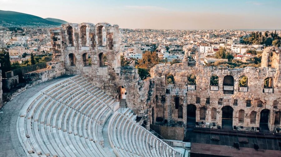 Athens: Acropolis and Mythology Highlights Small Group Tour - The Theatre of Dionysus and the Sanctuary of Asclepius