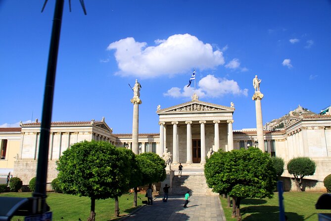 Athens, Acropolis and The New Acropolis Museum on a bus tour - Panathenaic Stadium: a sharp opening image of Athens