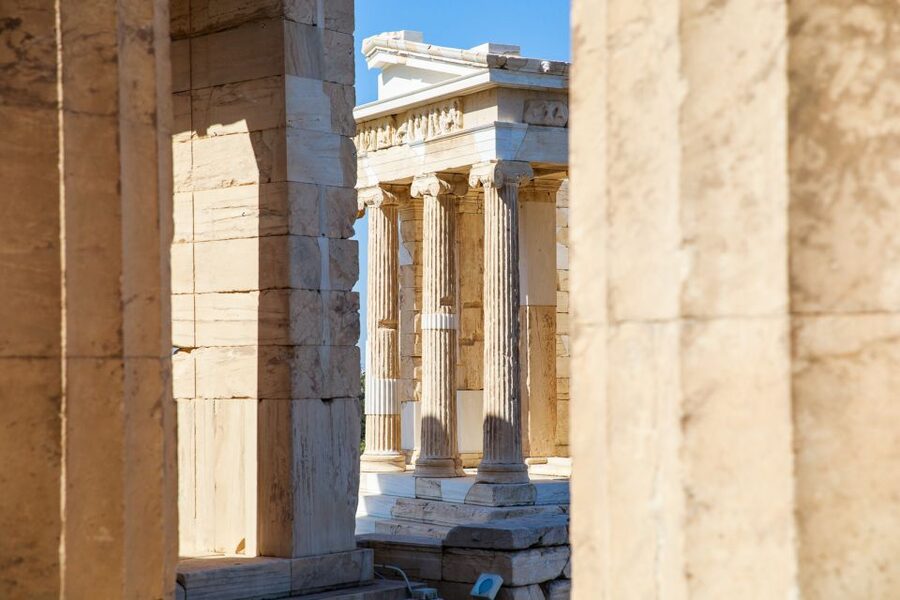 Athens: Acropolis Guided Tour and Old Town Food Tasting - Starting at the Theater of Dionysus