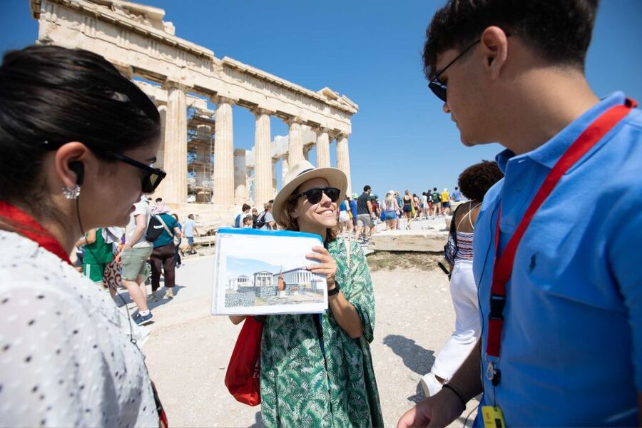 Athens: Acropolis Guided Walking Tour & Plaka Audio Tour - Key points at a glance