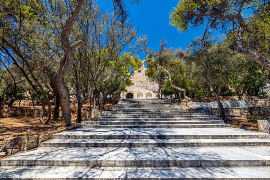 Athens: Acropolis Hill Ticket with Time Slot - Seeing the temples above modern Athens