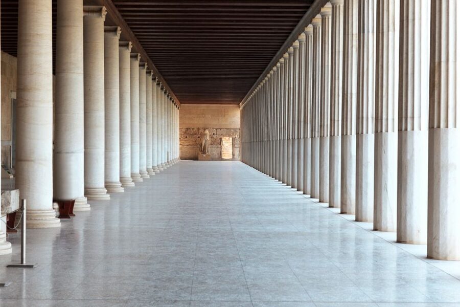 Athens: Acropolis Museum Tour with Skip-the-Line Entry - Looking through the museum’s glass floors