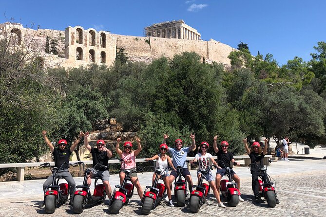 Athens Acropolis Official E-Scooter Guided Tour Fat E-Bike - Starting at Chatzichristou 6 near the Acropolis