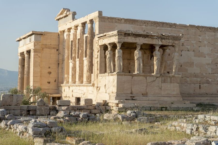 Athens: Acropolis & Plaka Neighborhood Private Walking Tour - Odeon of Herodes Atticus and the way back down