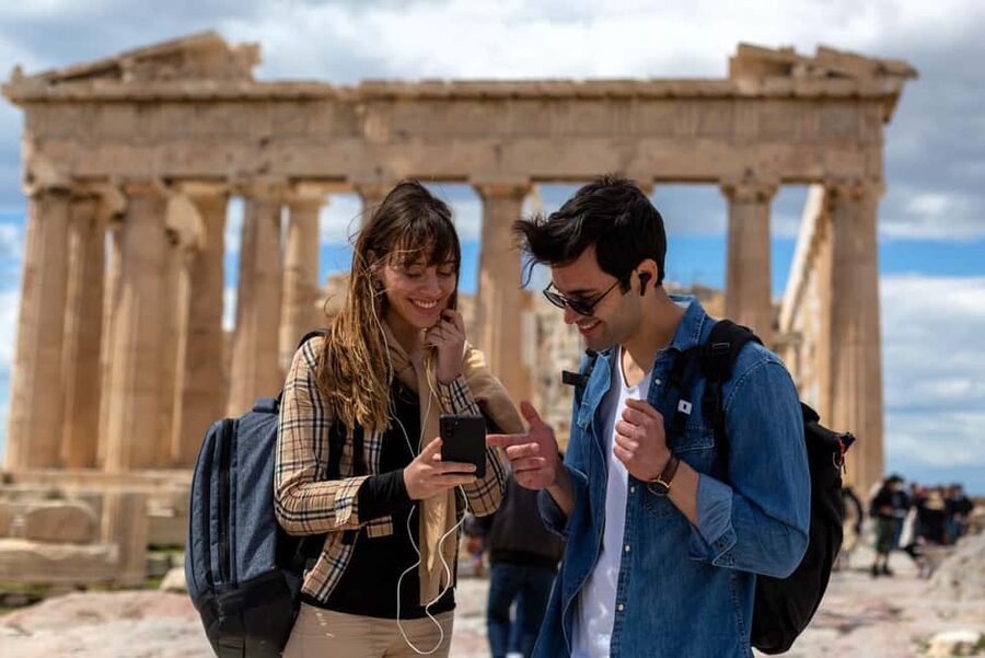 Athens: Acropolis Self-Guided Audiovisual Tour w/ 3D Models - The Propylaia sets the scene