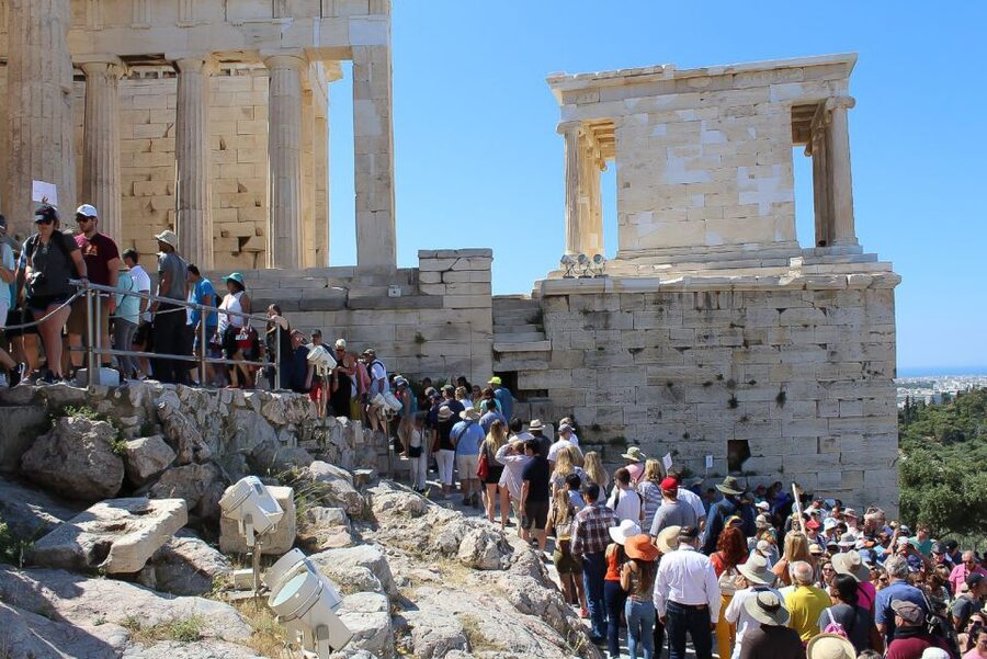 Athens: Acropolis Ticket with Multilingual Audio Guide - The Belvedere viewpoint and Athens below