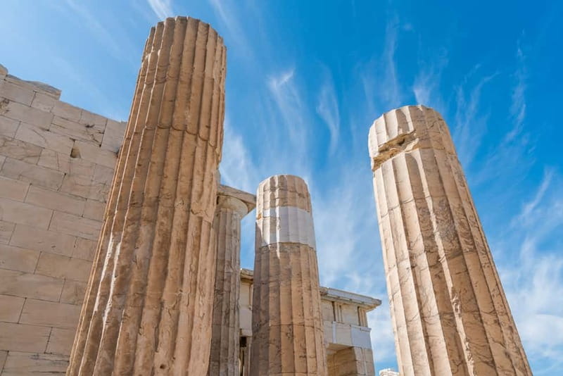 Athens: Acropolis Tour with Licensed Guide - Odeon of Herodes Atticus: a dramatic view below