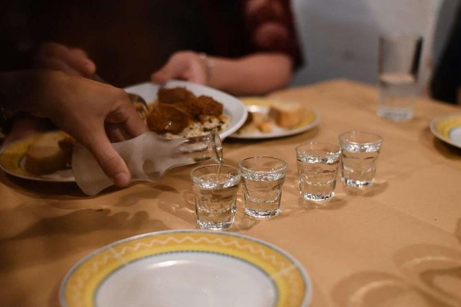 Athens After Dark: Night-Time Food Tour of the Ancient City - The deli stop: fava, sygklino, and handmade phyllo