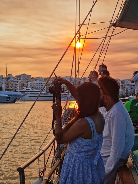 Athens: Agistri, Metopi & Aegina Cruise with Meals & Drinks - A Greek buffet on the open water