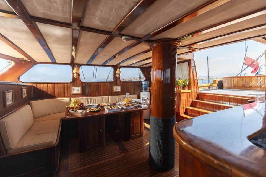 Athens: Agistri, Metopi & Aegina Cruise with Meals & Drinks - Two yachts, two different moods